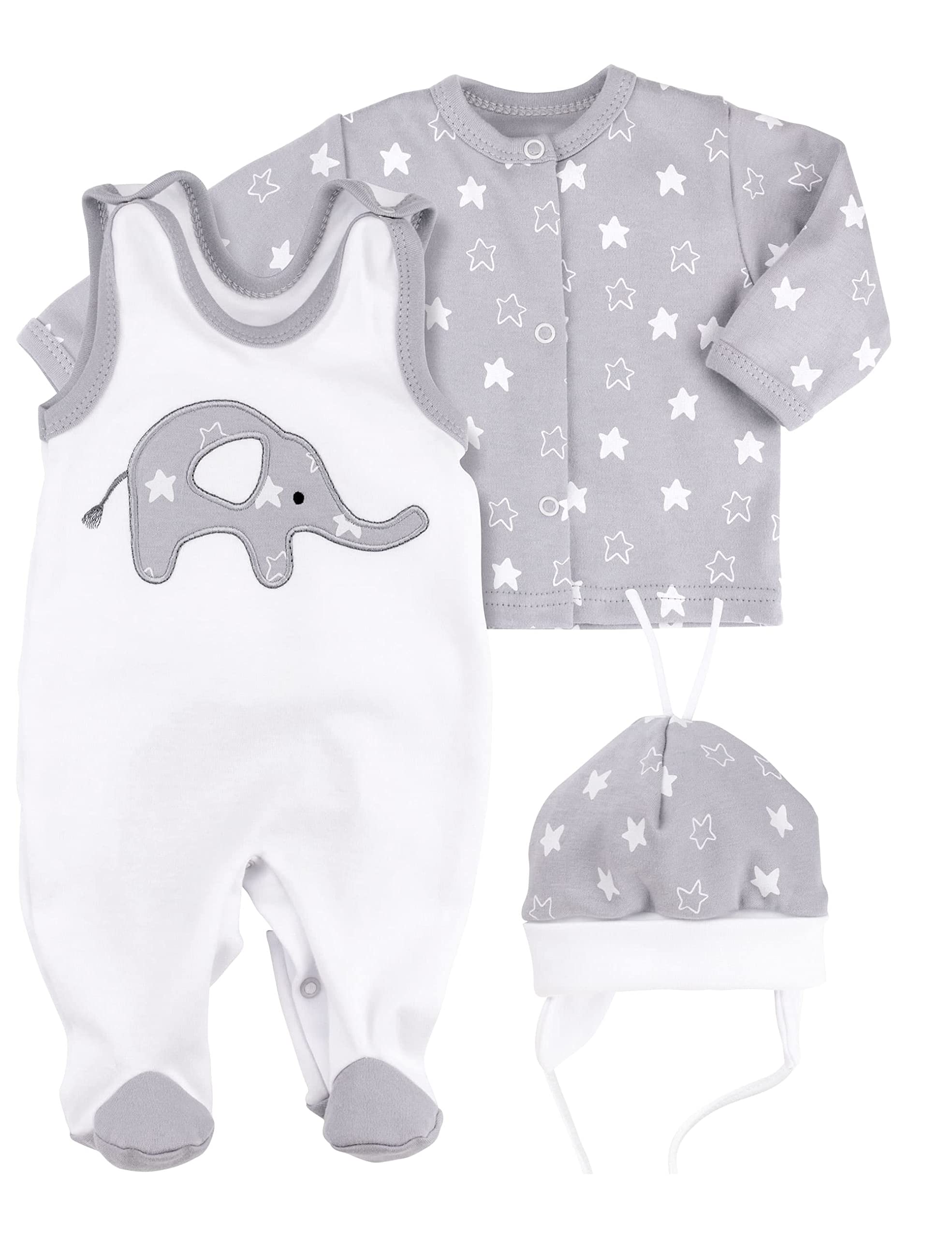 Baby Sweets Unisex Kinder Erstausstattung-Set Weiss 62