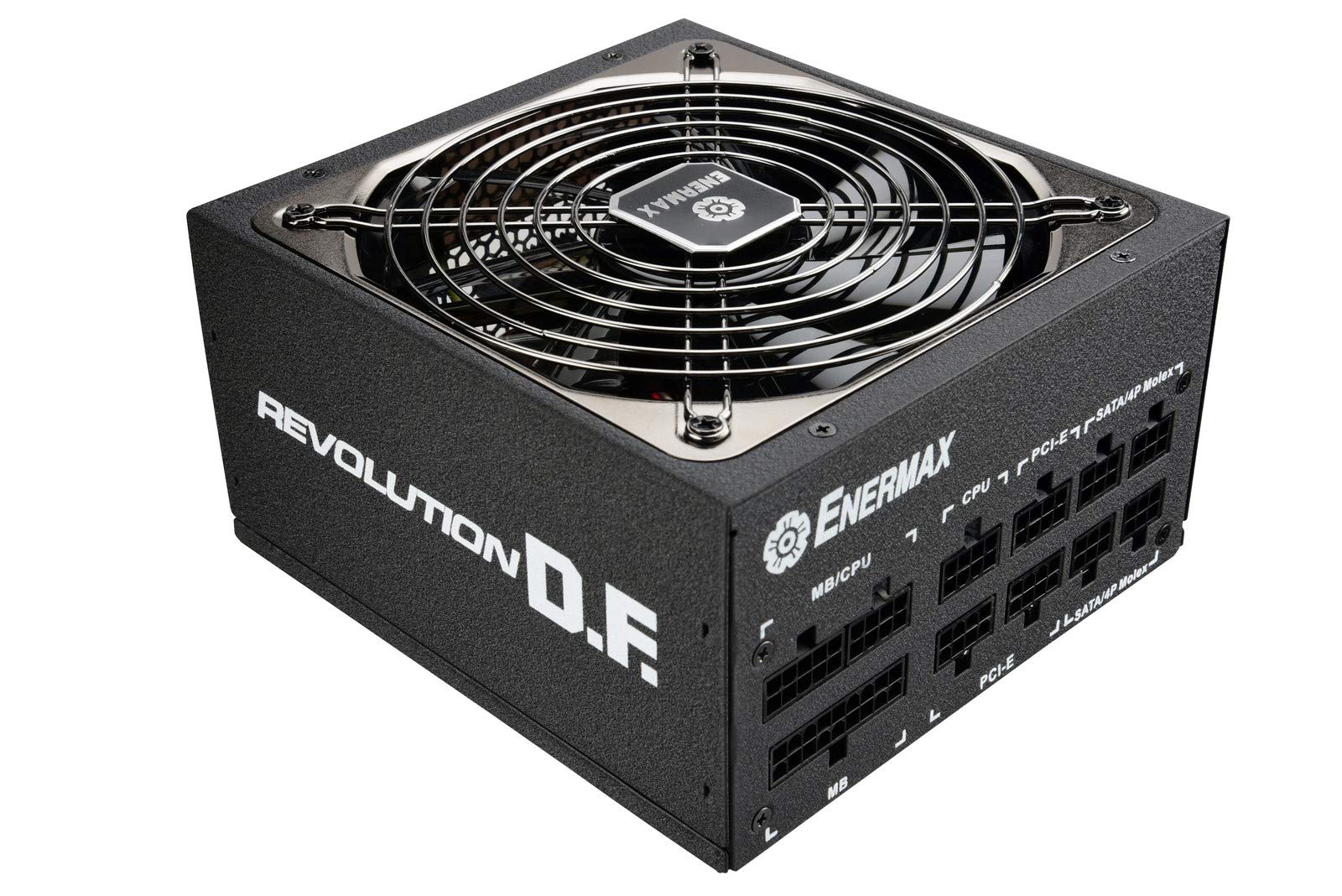 Enermax Revolution D.F. 850W (ERF850EWT) Alimentatore PC ATX 850W, 80 Plus Gold, Totalmente Modulare Nero