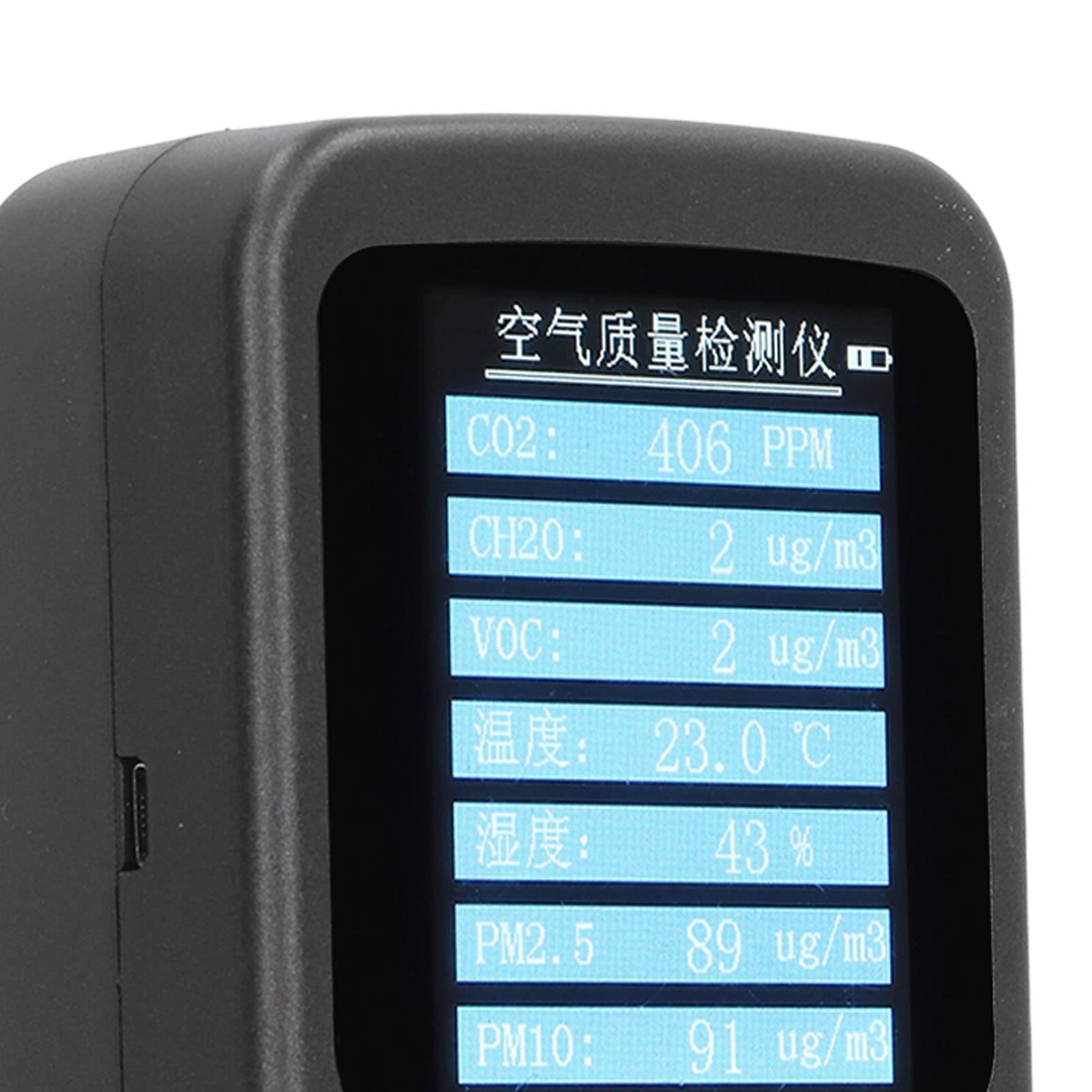 FTVOGUE Monitor de Calidad del Aire Detector de Contaminación del Aire