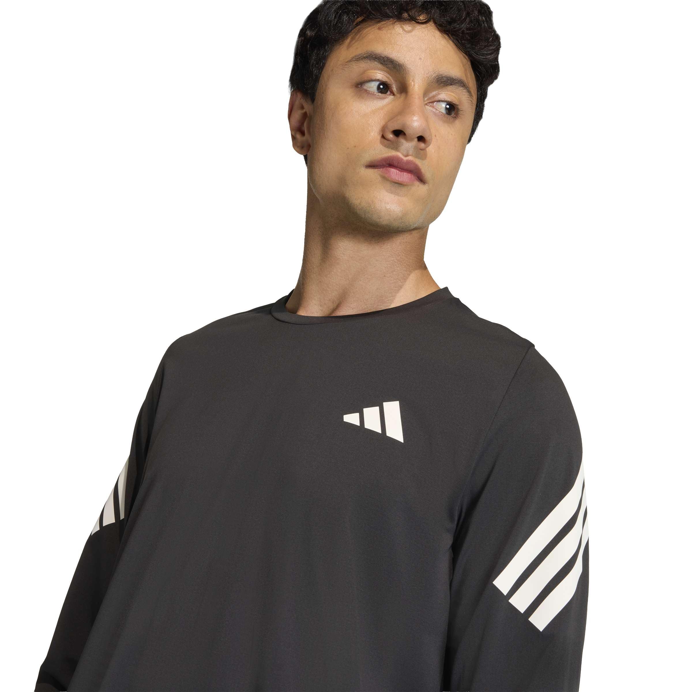 Adidas Adi365 Running Iconic Long Sleeve Camicia (Manica Lunga) Uomo (Pacco da 1)