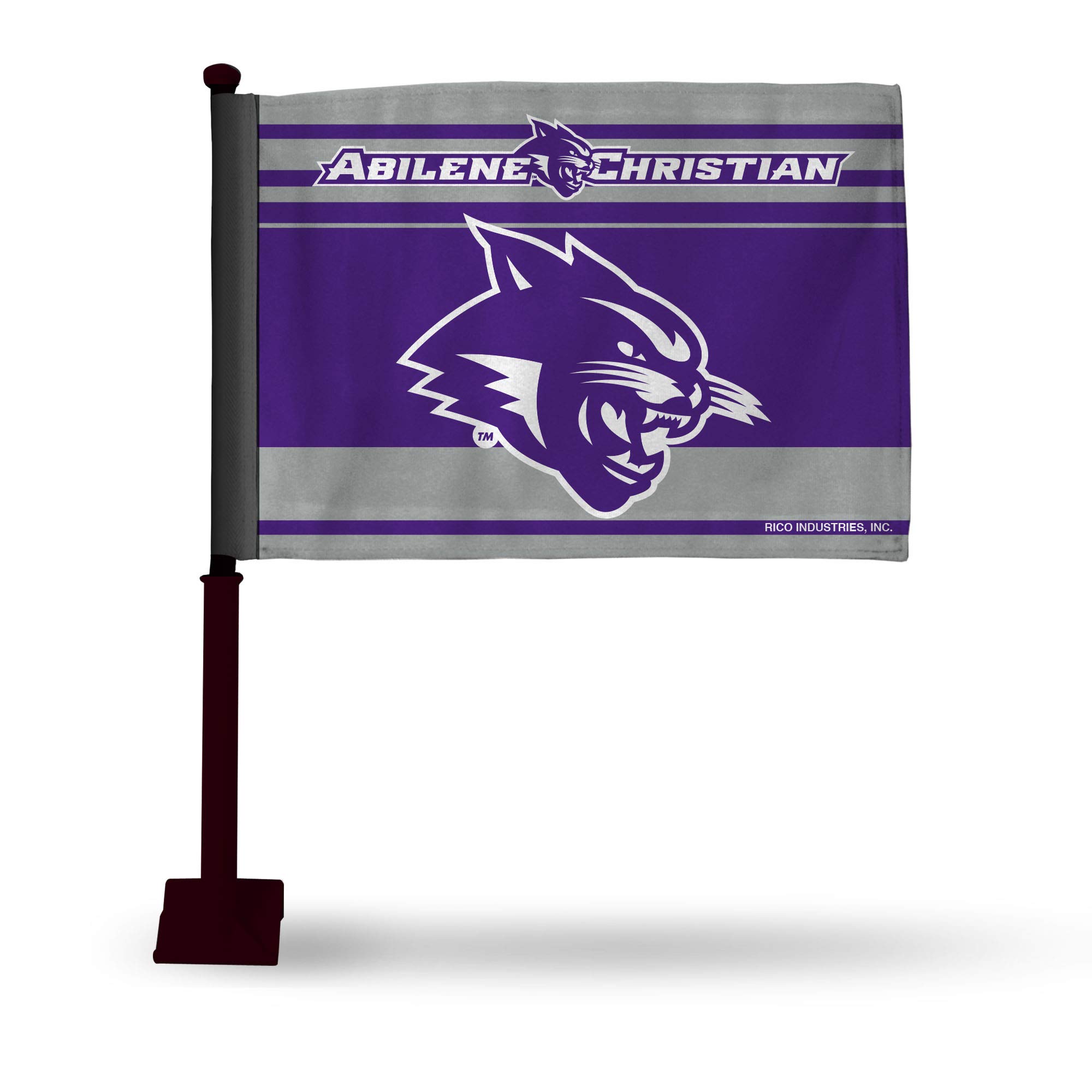 Rico Industries NCAA unisex-adult Car Flag With Included Pole