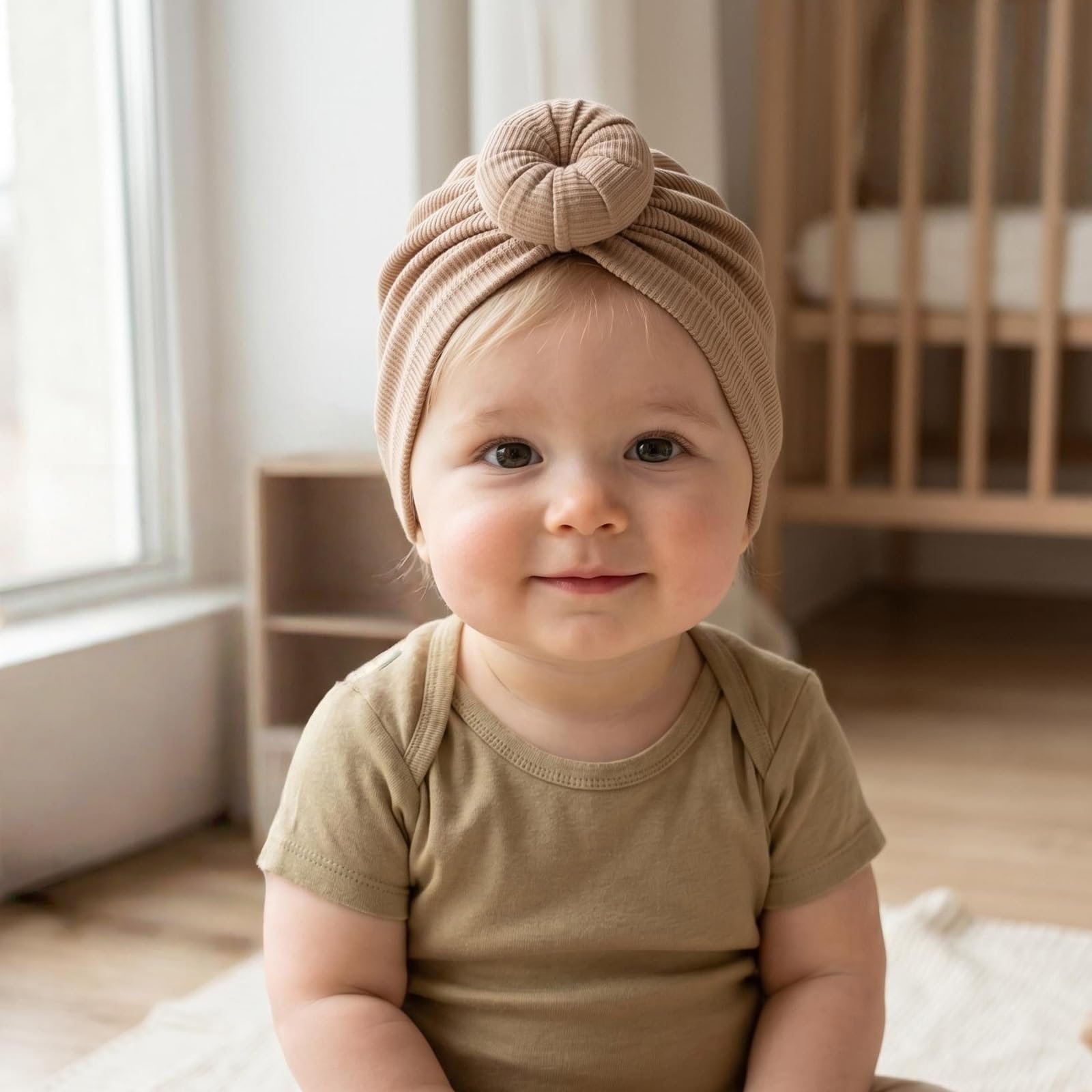 Baby Hüte Baby Turban Baby Turban Baby Krankenhaushut Baby Hut Kinder Hut Große Schleife oben Schleife oben