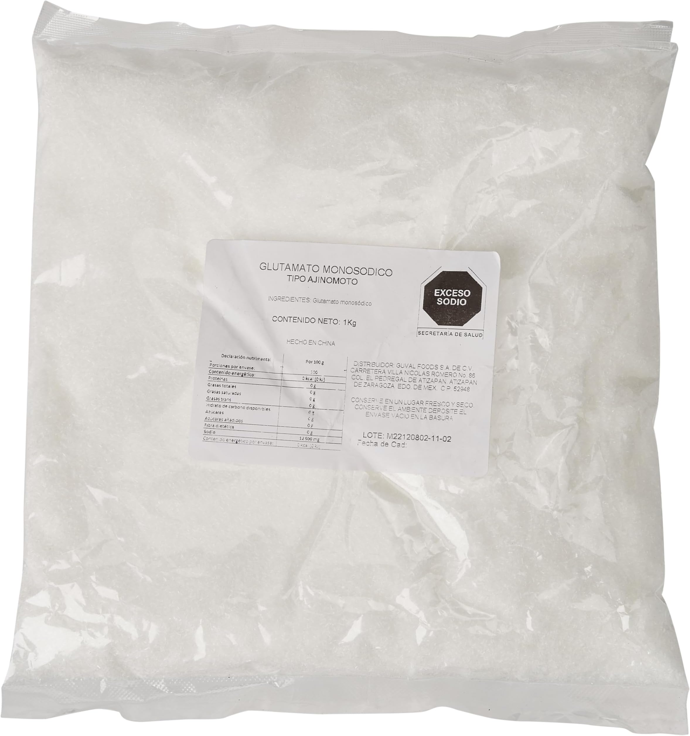 Ajinomoto MSG in Plastic Bag, 16.0 Ounce