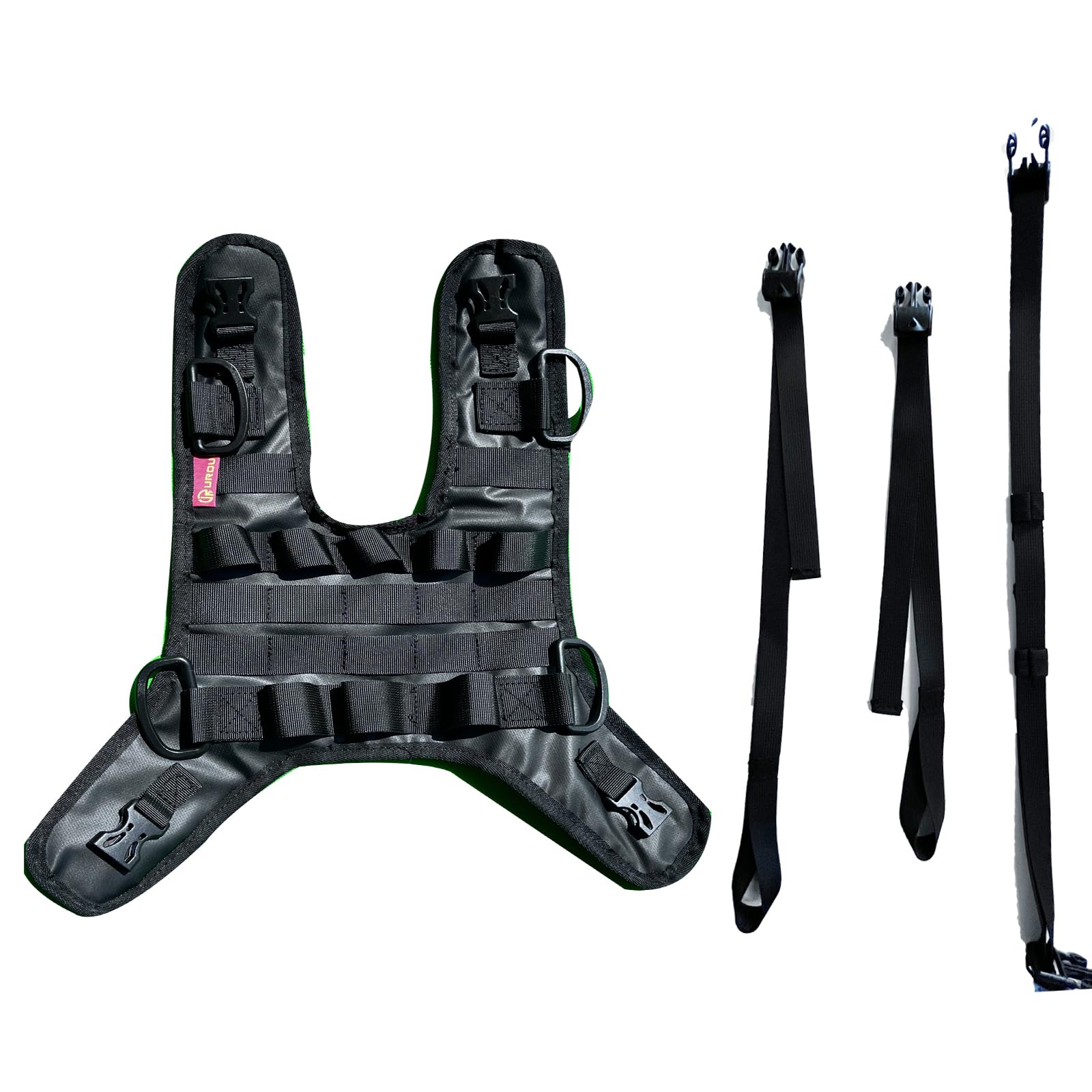 Base de Montage Universelle pour Sac de réservoir de Moto, Couvercle de réservoir pour Sac de réservoir de Carburant/Sac de Pare-Chocs/Sac de Barre de Choc (Tank Mount Waterproof)