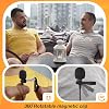 Set de Micrófonos de Solapa Dual PowerDeWise para iPhone, Android y Cámara – Micrófonos de Corbatín Profesionales para Entrevistas, Podcasting, YouTube, Grabación de Video, Vlogging y Enseñanza en Línea Auxiliar 5