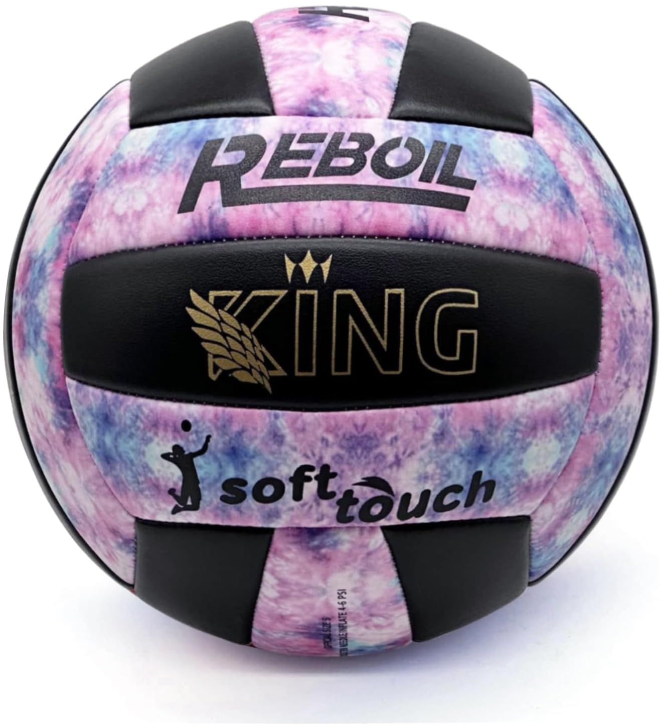 KUYOTQ Pink Outdoor Volleyball - Official Size 5, Thickened Soft Leather For Beach, Training & Games (Deflated) - View #7