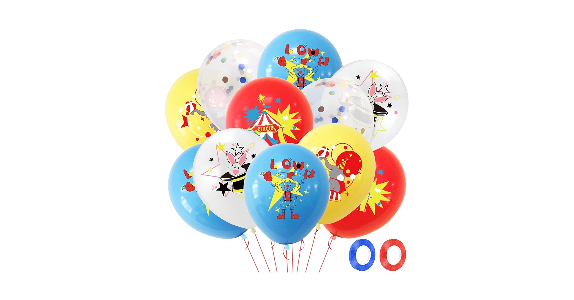 Amazon | NERVUP サーカスバルーン カーニバルパーティー装飾 サーカス