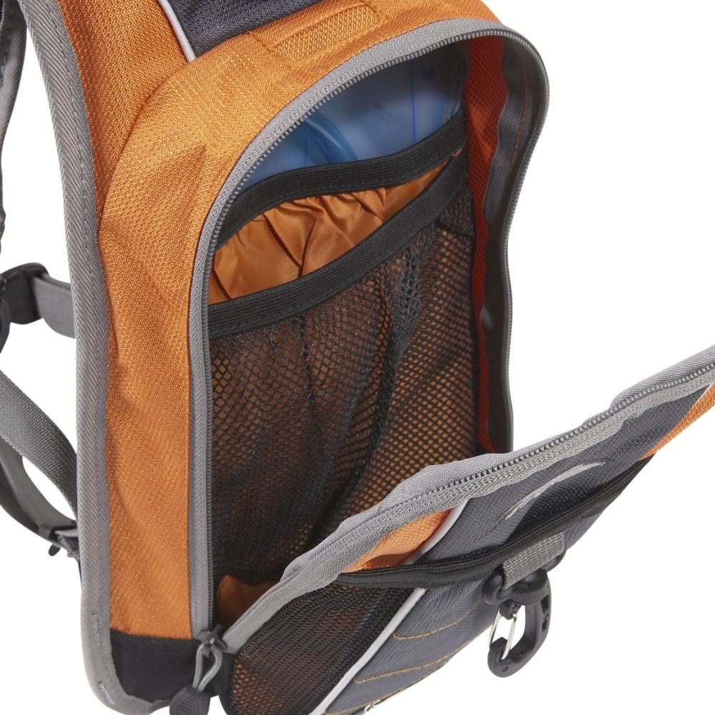 High Sierra Soaker Hydration Pack, Black, Graphite, 2L / 17.25 x 9 x 2-Inch
