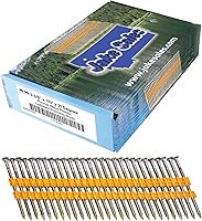 Vista 1 de 2-3/8 pulgadas x .113 (8d) 21 grados de plástico de 21 grados en tira de plástico - (caja pequeña) ~ 700 clavos