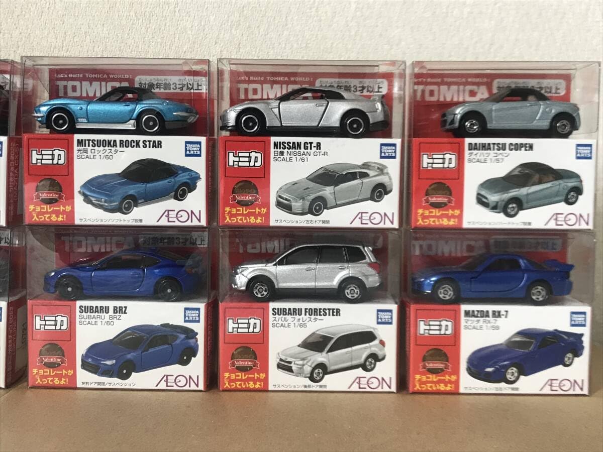 トミカ付きチョコ 2022 カートン売り 12台
