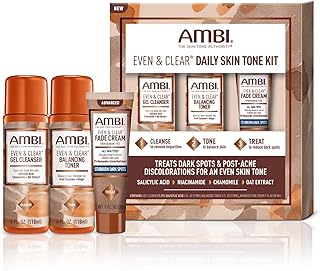 Ambi Even & Clear - Kit diario de tono de pie...