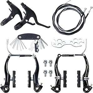 eeaee Bike Brakes Set (Rear Rim Brake)