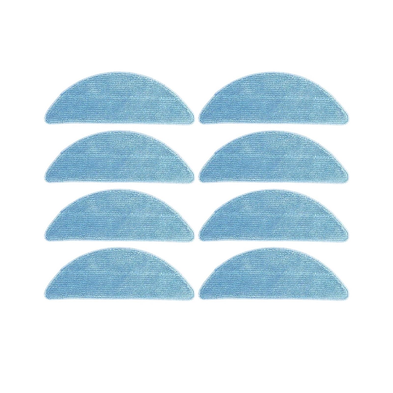LMRXOFE Mop Cloths,Compatible For Neatsvor,M50 Rag Robot Vacuum Cleaner Parts Acssories(8 Pcs)