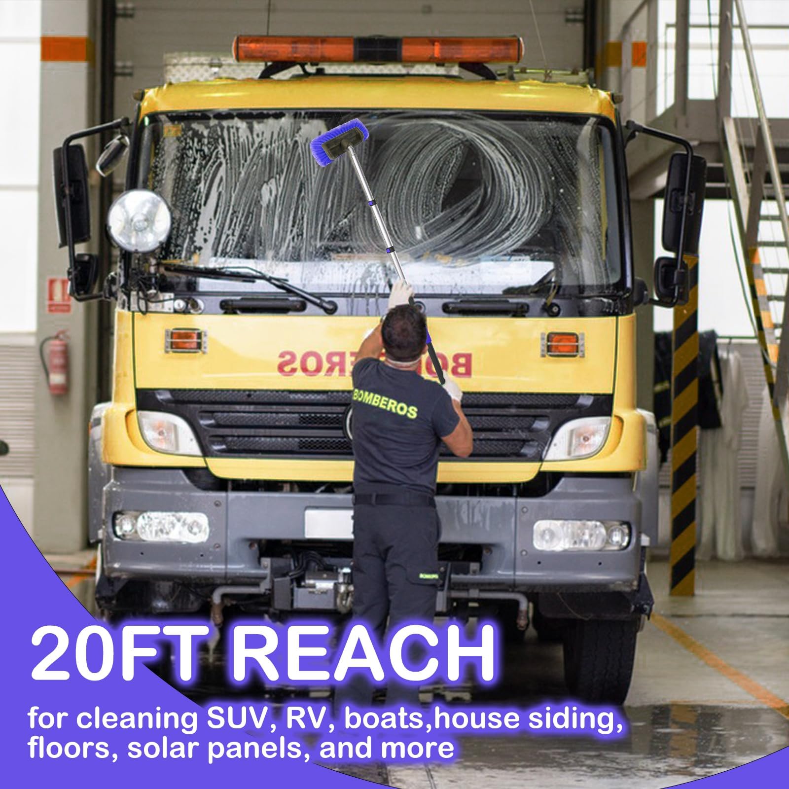 Performance Tool 20140 Utility Brush Set - Versatile Cleaning Tool with Brass, Nylon, and Stainless Steel Bristles for Many Cleaning Applications