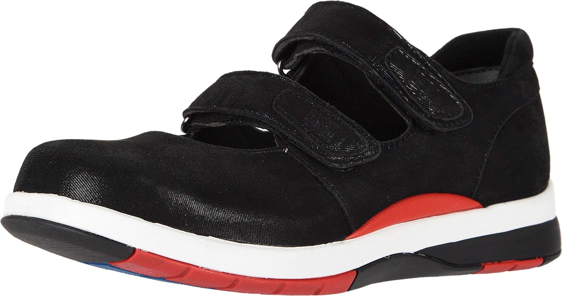 Drew Woman 14798 Black/Microdot Leather 5.5 Wide (D) US