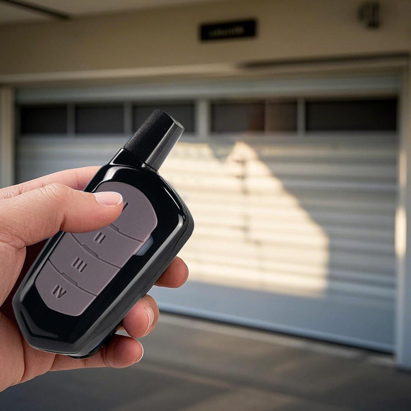 Dispositivo de clonación remota universal de MHz: copiadora de llavero con múltiples botones para puertas de garaje, portones y sistemas de vehículos, control remoto inteligente compacto para