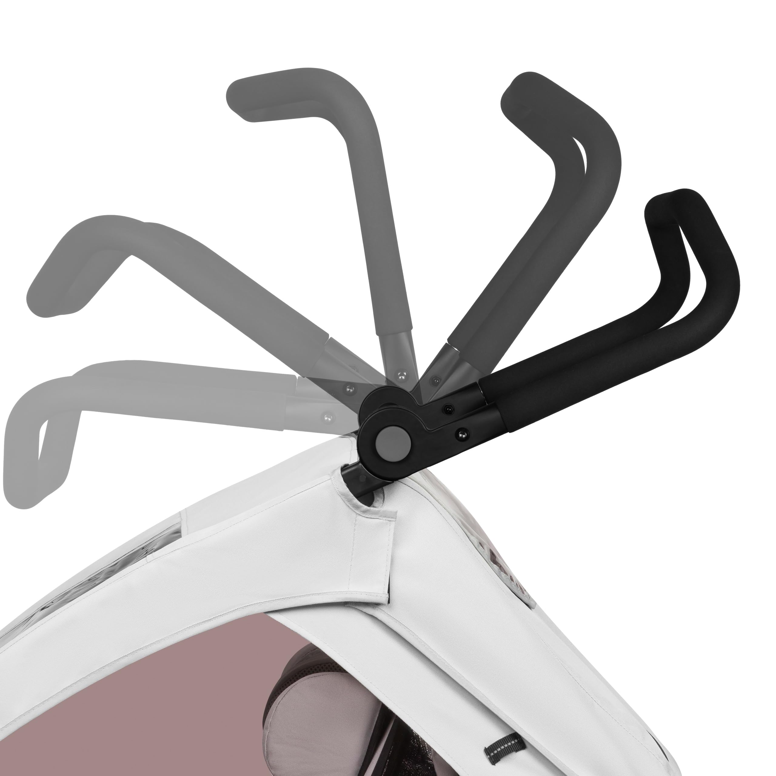 LIONELO Cama Remolque Infantil 2 en 1 para Bicicleta con función de Cochecito para 1 o 2 niños de 6 Meses a 6 años, Peso 2 x 22 kg, suspensión, Ruedas Grandes, Capota Impermeable