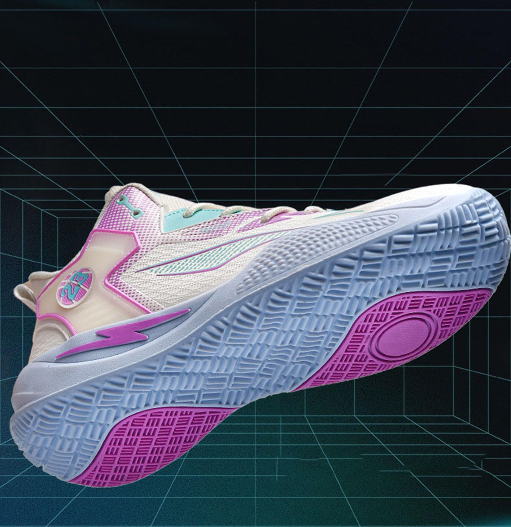 Męskie Buty Do Koszykówki Chłopięce Buty Do Koszykówki Dziewczęce Buty Do Koszykówki Outdoor Buty Sportowe(37 EU, Z04)