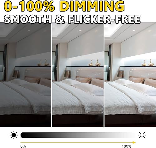 Miniatura 4 de EMITEVER COB - Tira de luces LED de color blanco frío, 5000 K, cinta de luz de alta densidad, CC 24 V, 300 lúmenespie, 480 LEDsM, 2400 LEDscarrete,