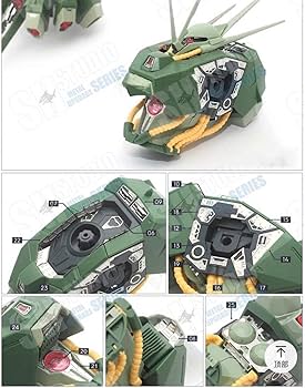 RE ハンマハンマ　ビームパーツ欠品 RE/100 1/100 AMX-103 ハンマ・ハンマ (機動戦士ガンダムZZ