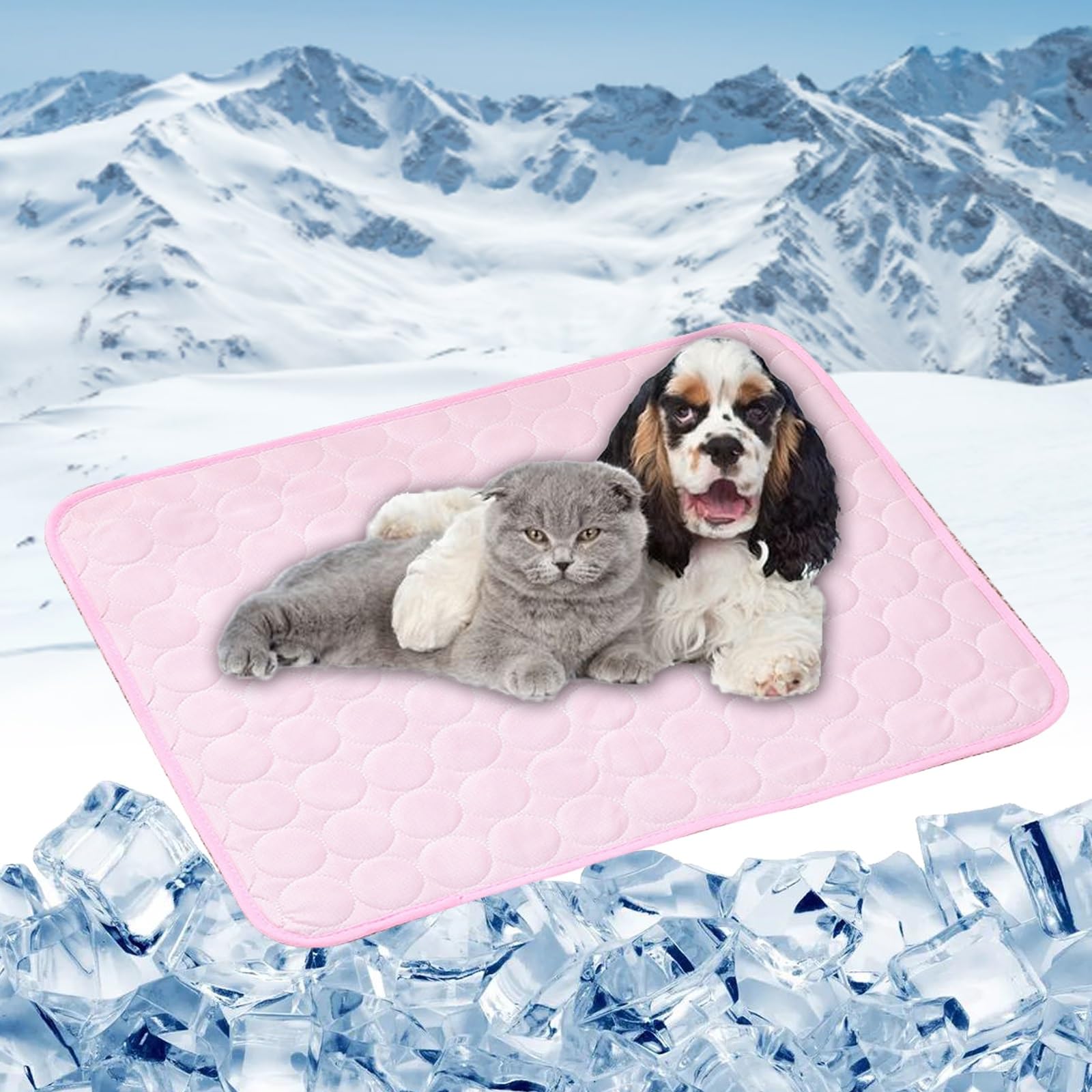 Tapis rafraîchissant pour chats et chien idéal pour protéger vos animaux en été