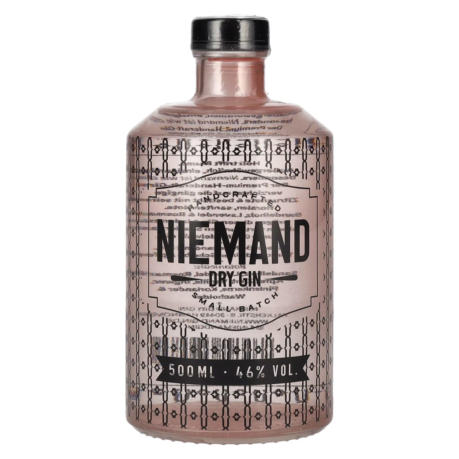 Niemand Small Batch Dry Gin (1 x 0.5 L)