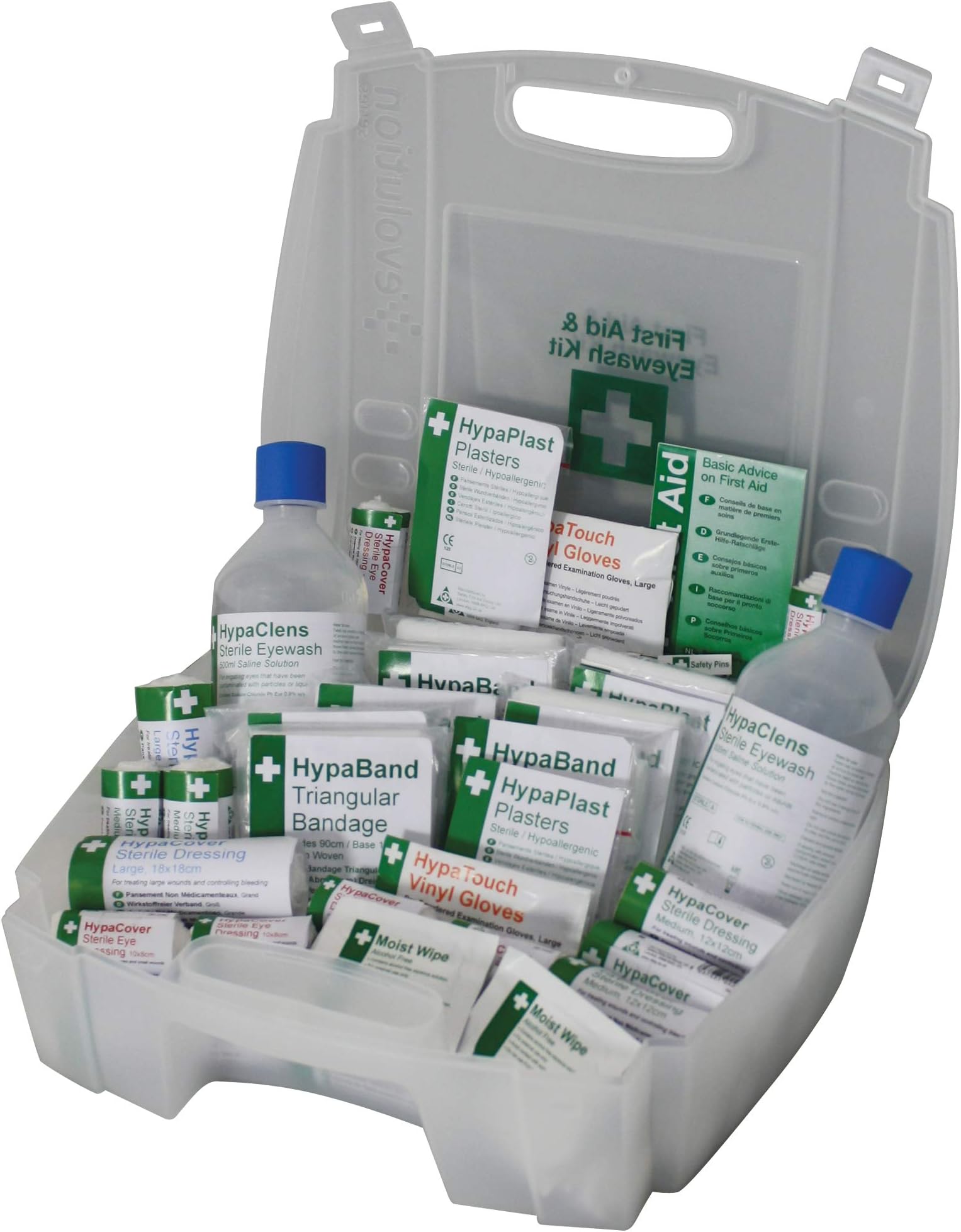 Safety First Aid GroupFirst Aid and Eye Wash Kit for 1-10 Persons