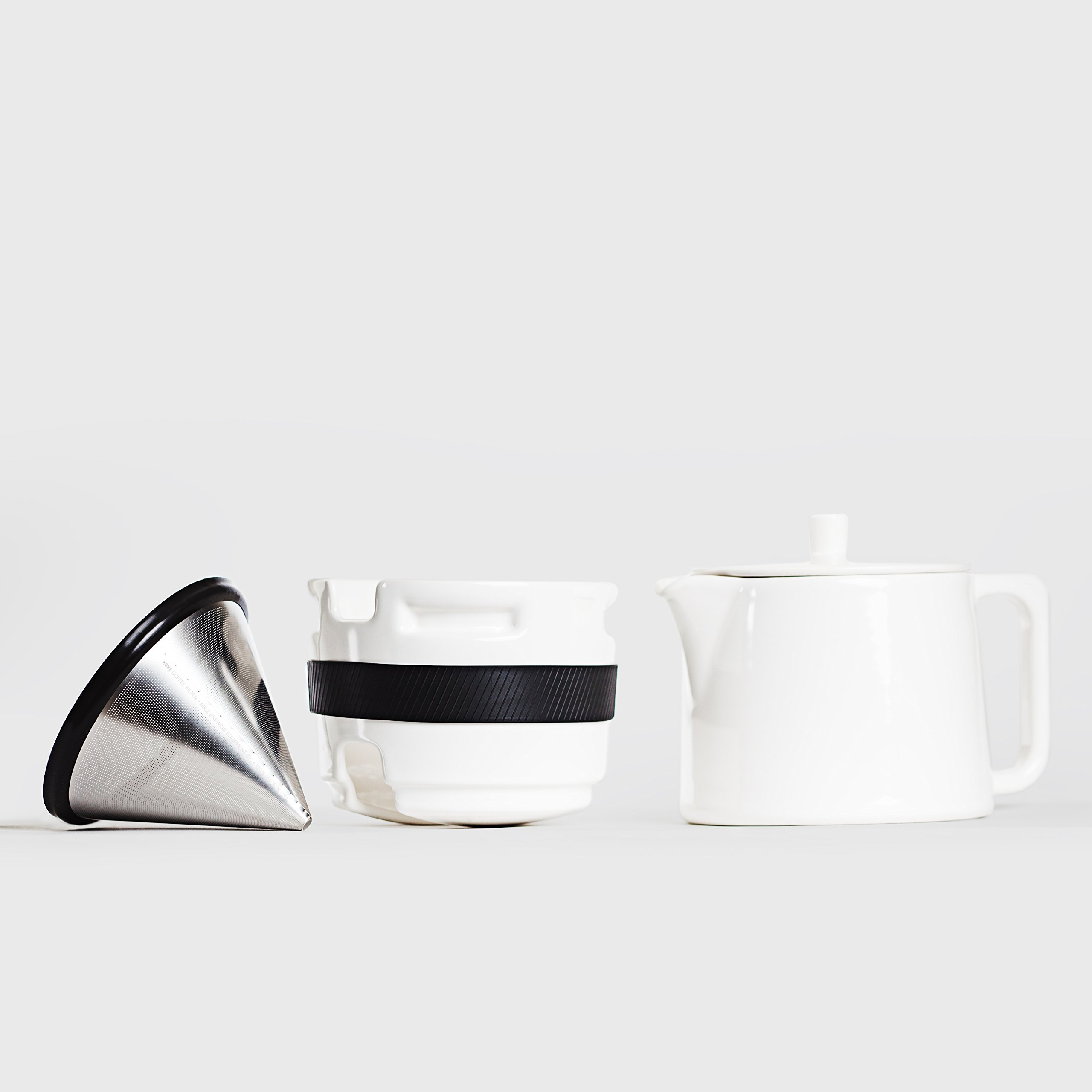 Amazon.co.jp: KONE BREWING SYSTEM フィルター付き 白 : ホーム＆キッチン