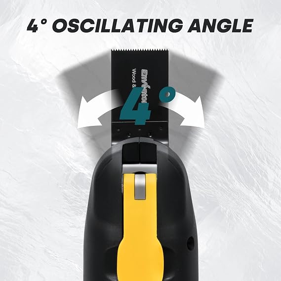 Enventor Oscillating Tool with Brushless Motor, 20 V, 2.0 Ah Battery
