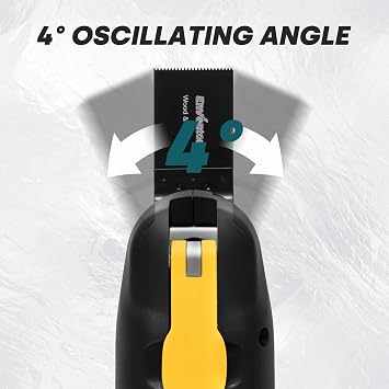 Enventor Oscillating Tool with Brushless Motor, 20 V, 2.0 Ah Battery