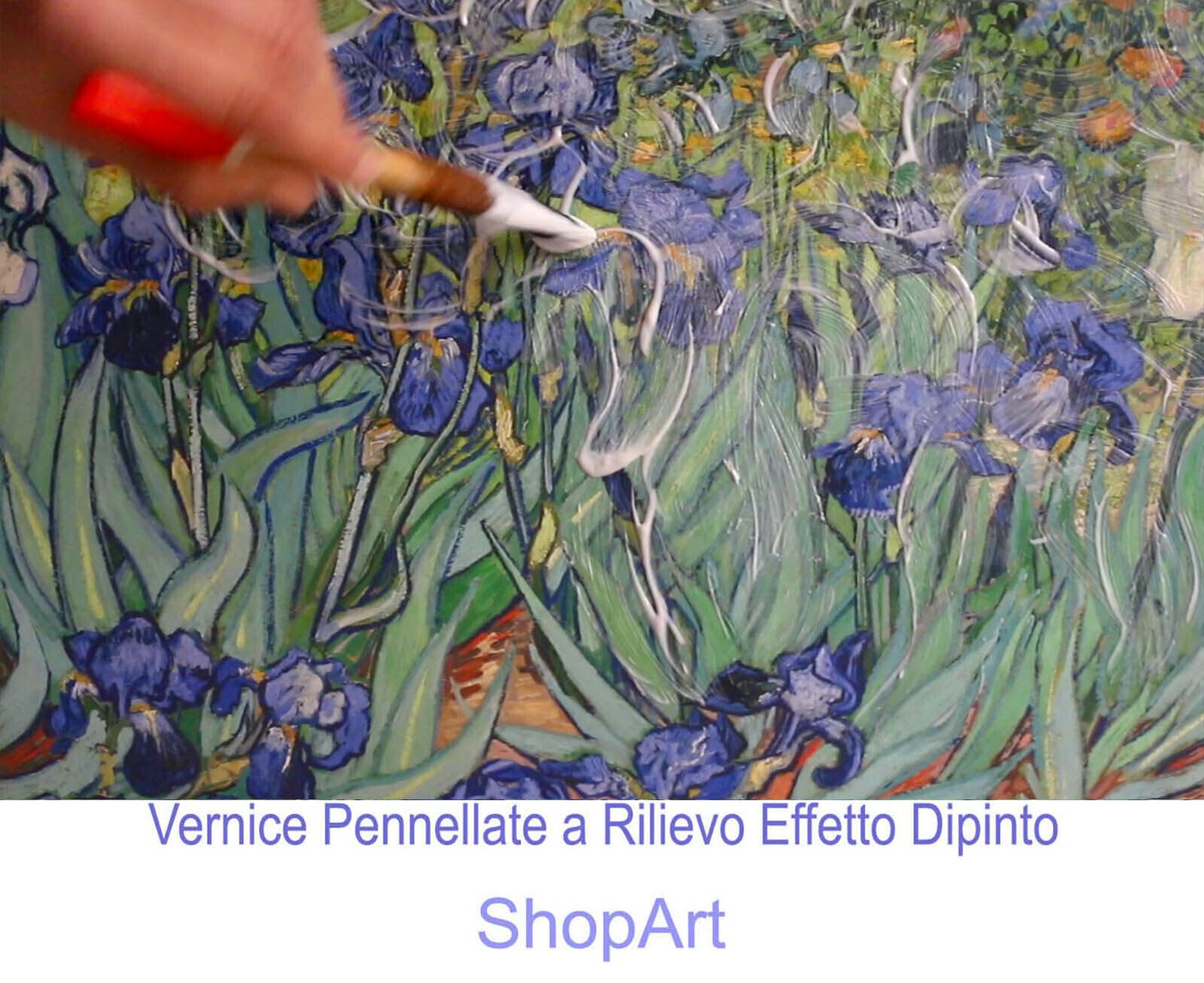 ShopArt - Quadro Effetto Pennellate a Rilievo – Jackson Pollock Convergence - Stampa Fine Art su tela Canvas Alta Definizione Pronto da Appendere (cm 80 x 160)
