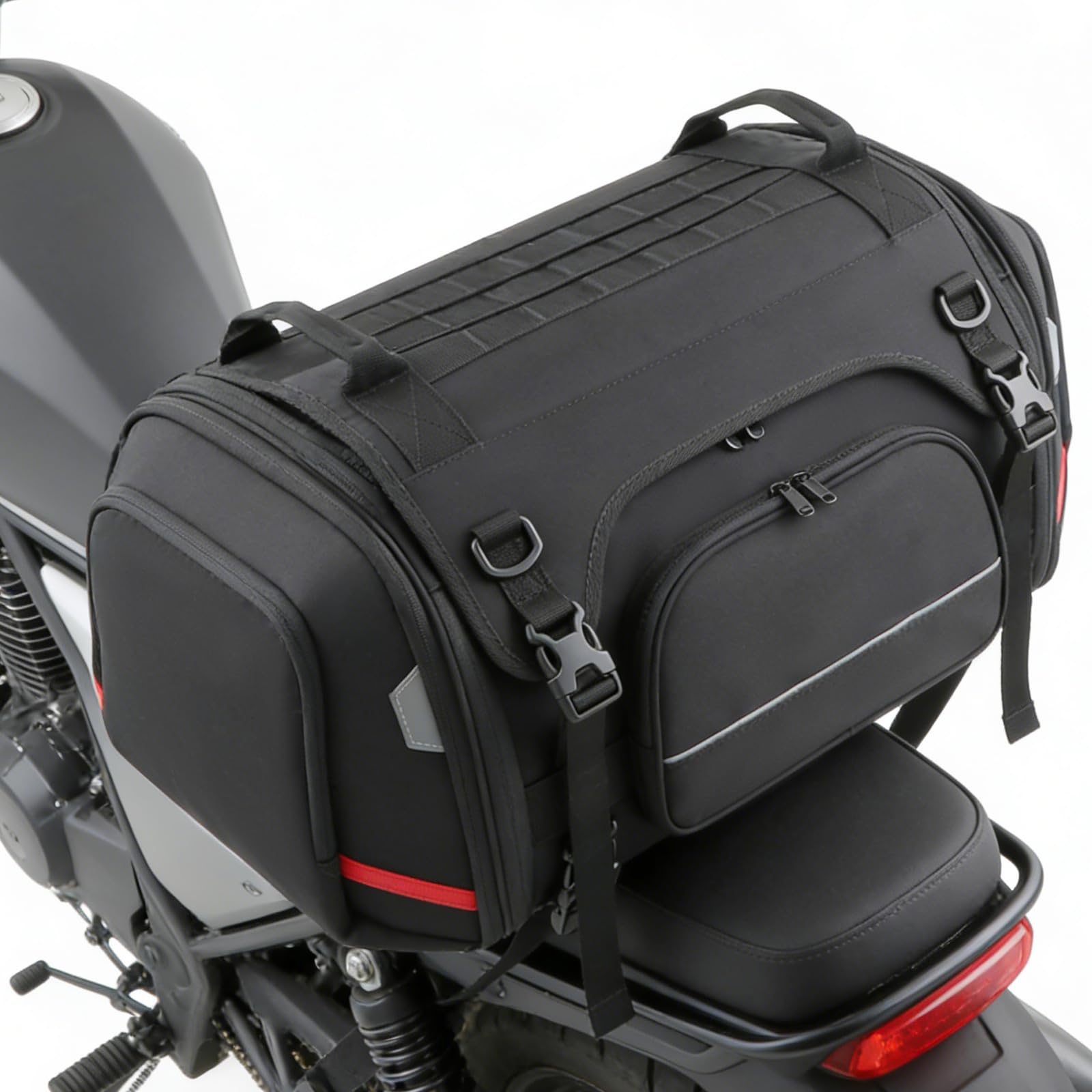 Apobob バイク用　ツーリングバッグ Amazon | [MXYOO] バイク用 シートバッグ 58-73L 拡張機能 大容量 防水