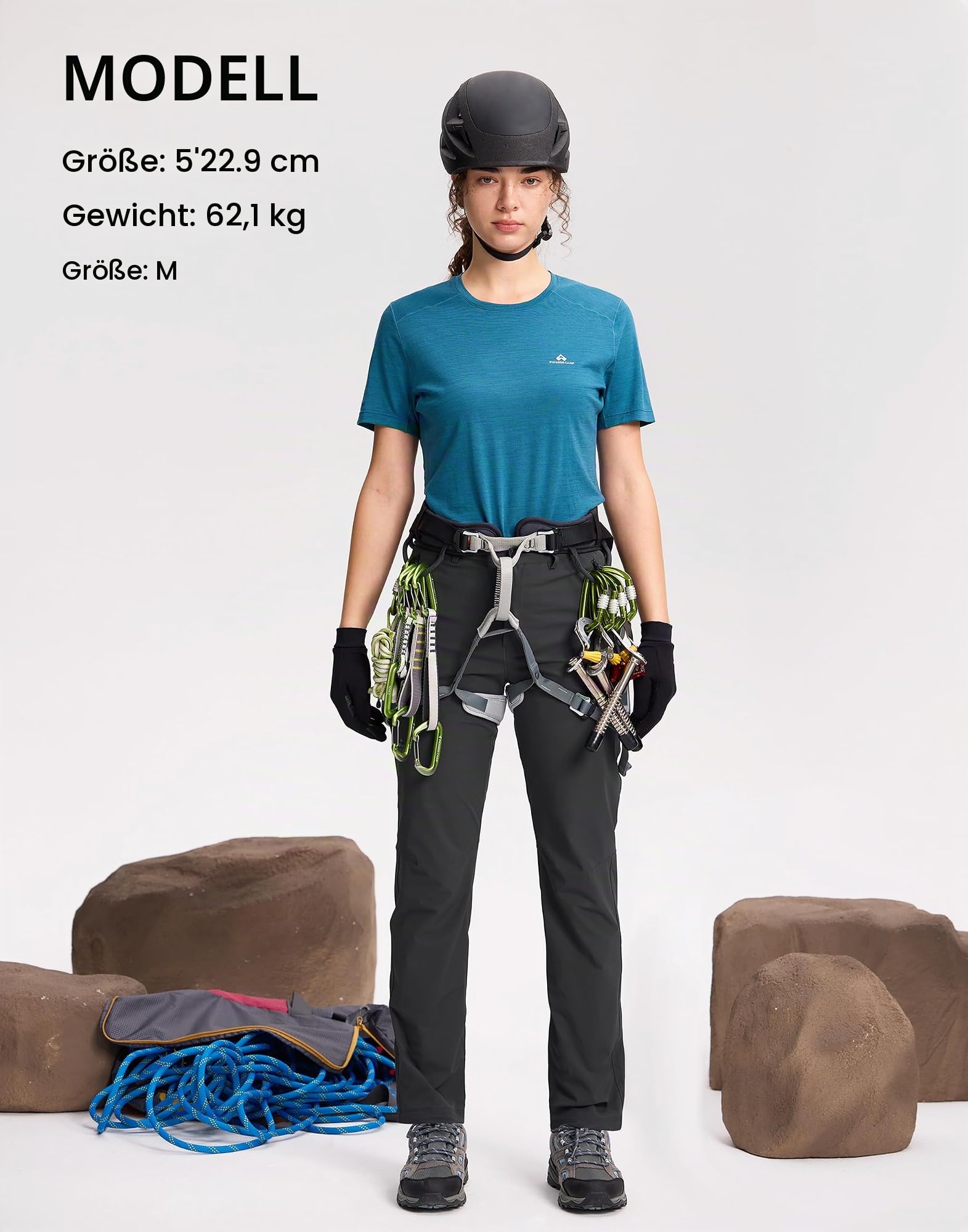 Pioneer Camp Wanderhose Damen Schnelltrocknend Robust