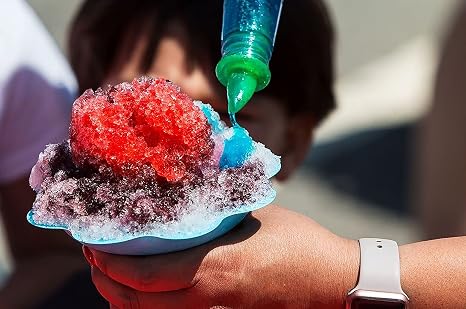 Concession Essentials Snow Cone Syrup (25 Fl Oz)- Blue Raspberry, Pack of 1ct