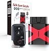 Remote Key Fob Replacement, Programmable Keyfob, Replacement Car Keys and Fob for 2010-2015 Lexus RX350 RX450H GX460 CT200H Smart Remote HYQ14ACX 271451-5290