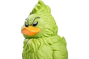 Green Holiday-Themed Beetlejuice Duck Collectible
