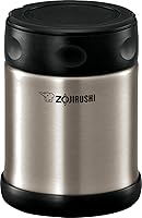 Vista 12 de Zojirushi Tarro para alimentos de acero inoxidable, Mediano, Marrón Oscuro