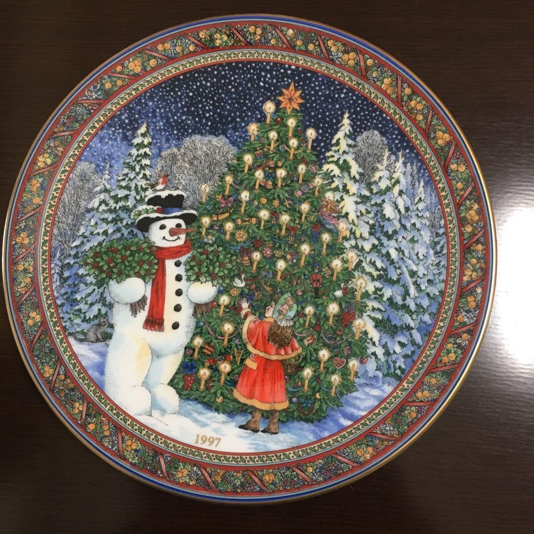 ロイヤルウースター ROYAL WORCESTER クリスマスプレート