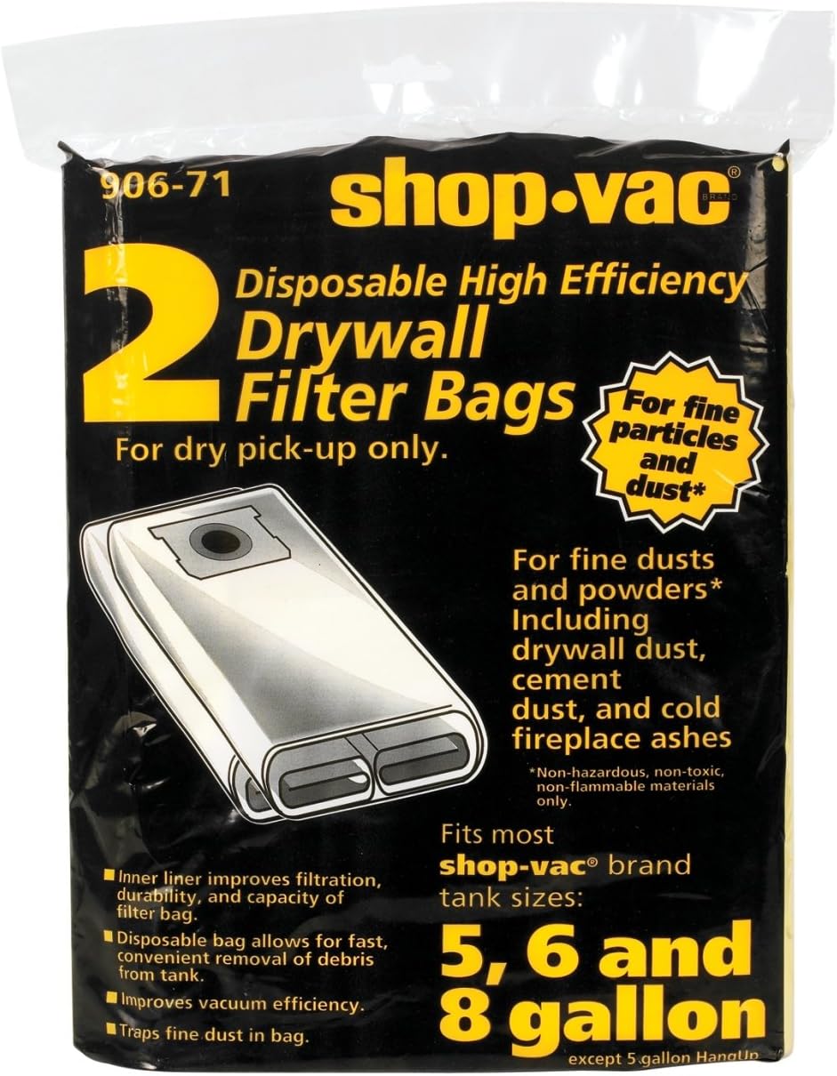 Wet Dry Vacuum Cleaner Shop-Vac 10-14 Gallon Disposable