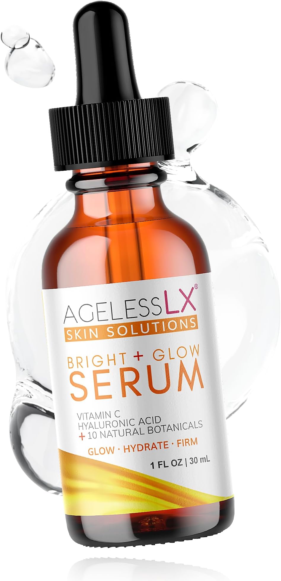 AgelessLX Bright & Glow Face Serum