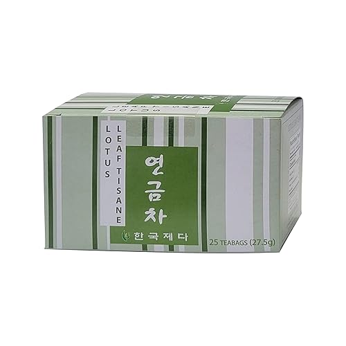 Hankook Tea Hoja de loto Tisane, 25 unidades, 0.97oz