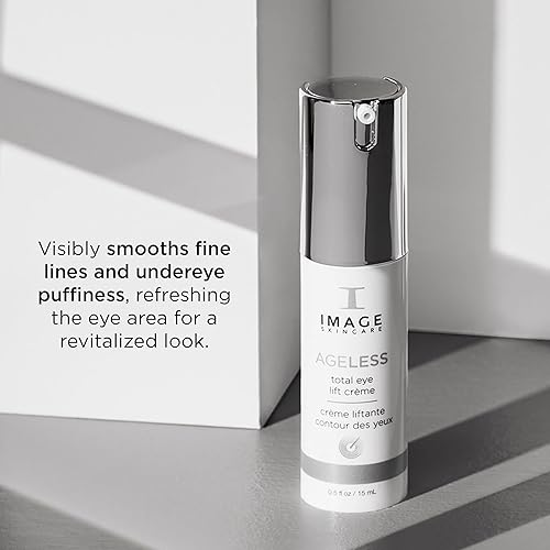Miniatura 3 de IMAGE Skincare, AGELESS Total Eye Lift Crème, debajo del círculo ocular, bolsas y rescate de arrugas, 0.5 onzas