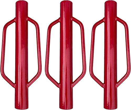 Sandbaggy U & T Post Driver, 30% más pesado y sostenible que los competidores, destornillador de poste de cerca de 15.5 libras que se adapta a hasta