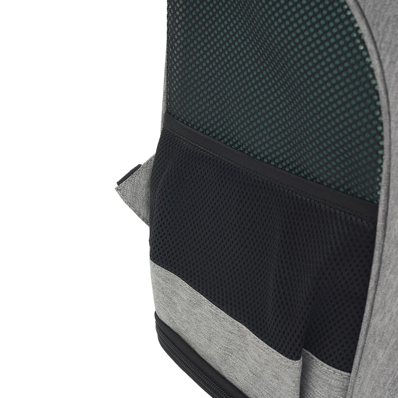 Trasportino pieghevole per cani, 34 x 28 x 44 cm, con tasche, versatile, pieghevole, per viaggi, escursioni, passeggiate, visite turistiche (grigio)