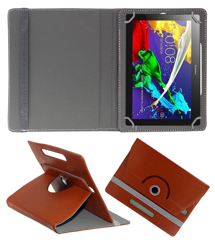 Acm Rotating 360 Leather Flip Case Compatible with Lenovo Tab 2 A10-70 Cover Stand Brown (B01D7L4WH0) Amazon Price History, Amazon Price Tracker