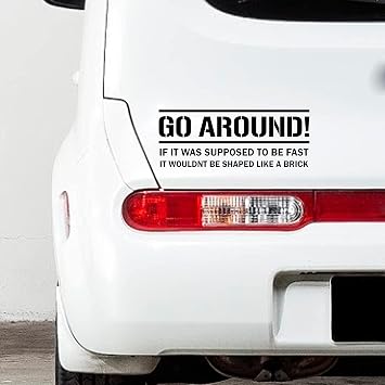 Go Around Vinyl Body Decal Window Car Truck Sticker
