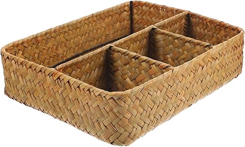 Miniatura 1 de Cabilock Bolsa de té, soporte para paquetes de azúcar, estación de café, organizador de condimentos, cesta de mimbre para papel higiénico, cesta