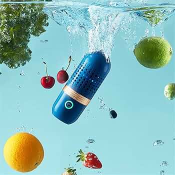 衣類、野菜　超高速振動＆パワフルなコンパクト超音波洗浄器！2個セット Amazon.co.jp: 果物と野菜ミニ洗濯機 自動野菜洗浄機 超音波洗浄