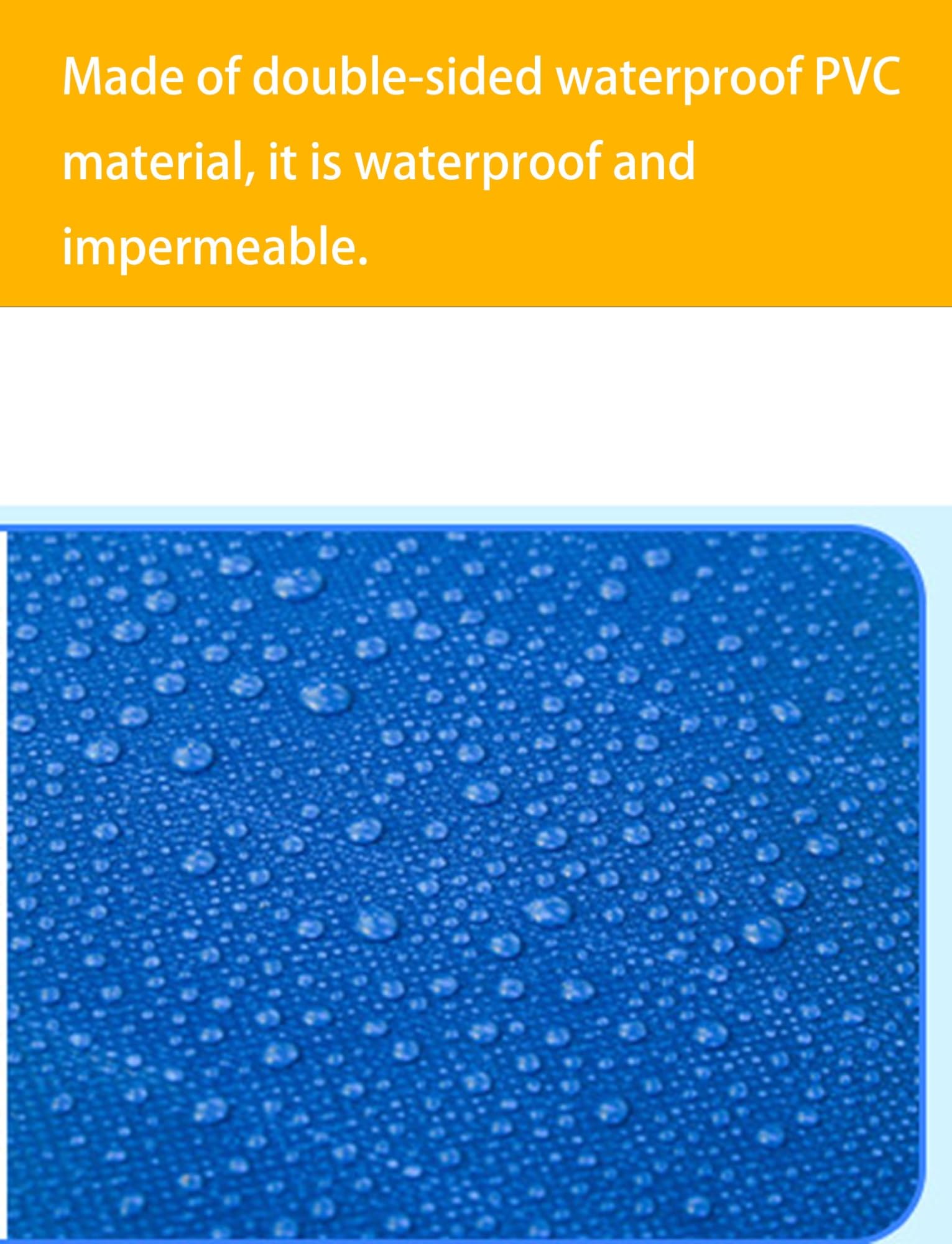 Großer, wasserdichter und faltbarer Wasserbeutel für Outdoor-Aktivitäten wi
