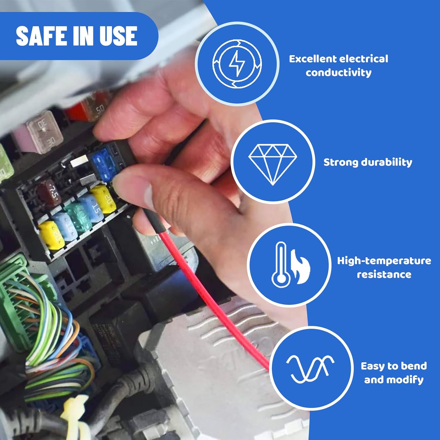 36 Pack 4 Types Fuse Tap,12V Car Add-a-Circuit Fuse Tap Holder Standard Mini Micro2 and Low Profile Taps ATO ATC ATM APM Fusible Adapter Jumper for Cars Trucks Boats